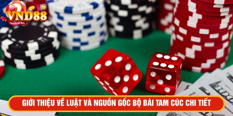 Giới thiệu về luật và nguồn gốc bộ bài tam cúc chi tiết